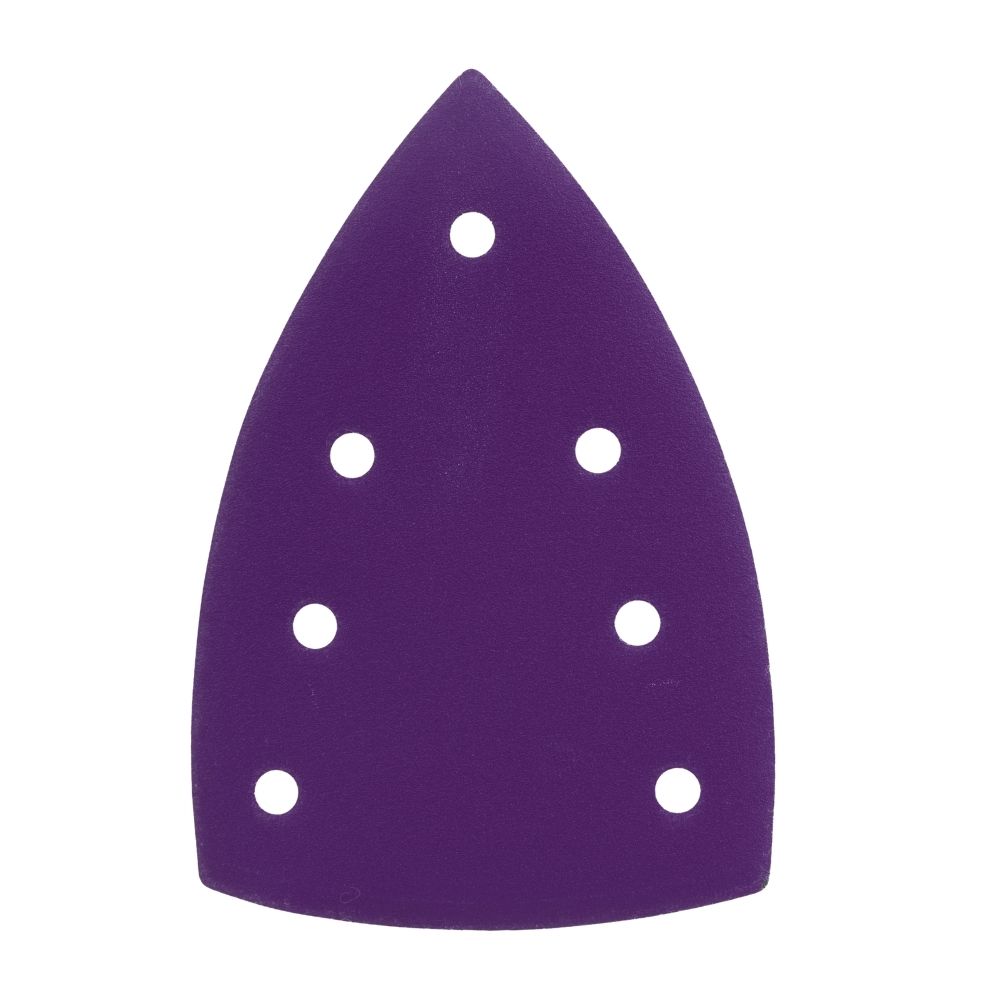 Radix Pro Keramisch Schuurvel - Delta 100x150mm - P240 - 7 gaten (50 stuks) Radix Pro Keramisch Schuurvel - Delta 100x150mm - P240 - 7 gaten (50 stuks)