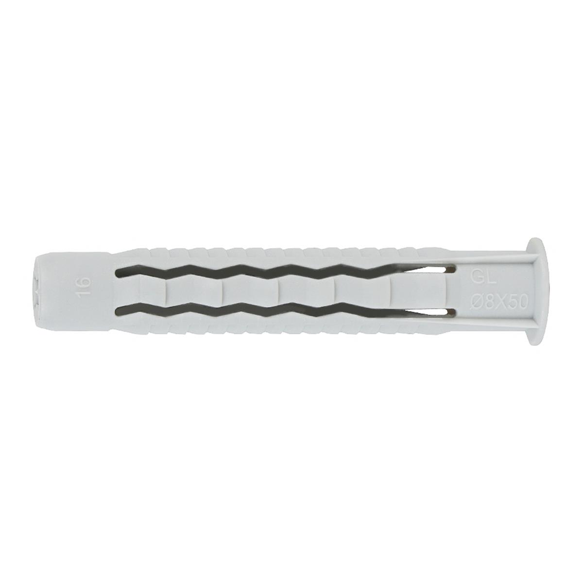 Radix FX Pro Nylon Pluggen 8x50mm - Set van 100 stuks Radix FX Pro Nylon Pluggen 8x50mm - Set van 100 stuks