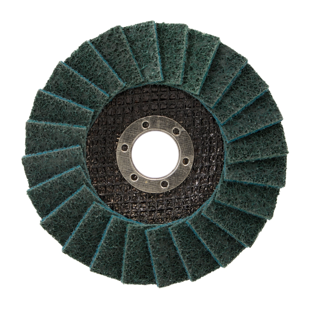 Radix - Lamellenschijf - Non-woven - Polijstschijf Inox, Staal & Aluminium - 125 x 22,23 mm - Fijn Radix - Lamellenschijf - Non-woven - Polijstschijf Inox, Staal & Aluminium - 125 x 22,23 mm - Fijn