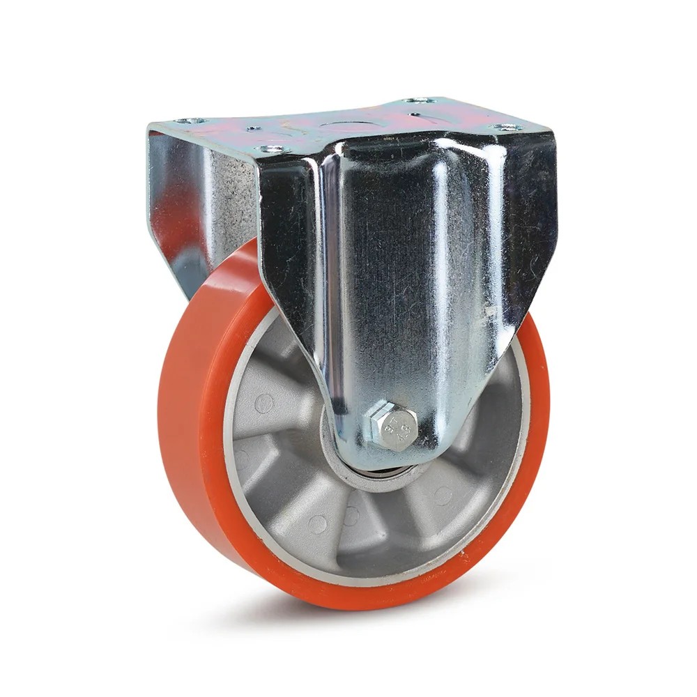 PU zwaarlast bokwiel - 160mm - 700kg