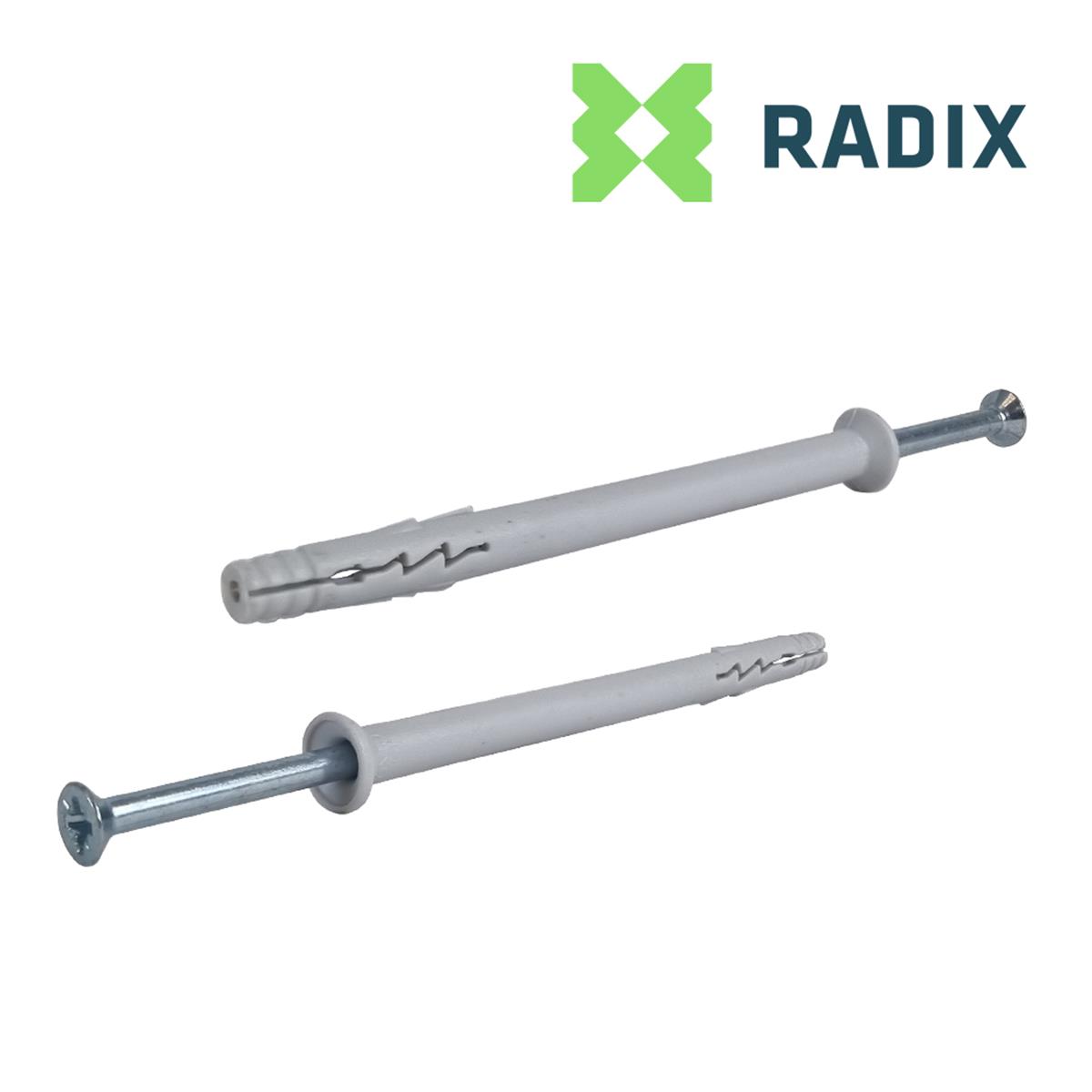 Radix fx Pro Nagelpluggen/slagpluggen verzonken kop 6 x | FixMasters Radix fx Pro Nagelpluggen/slagpluggen verzonken kop 6 x | FixMasters