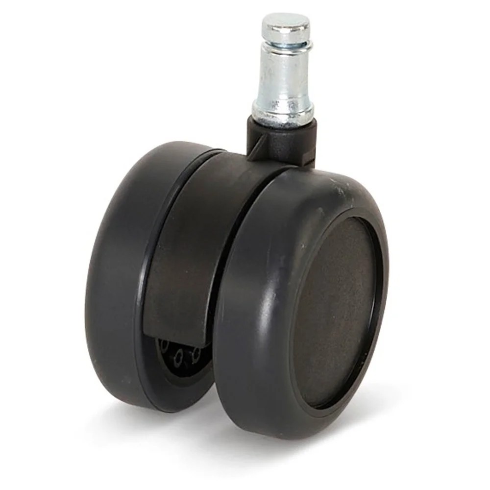 Premium meubelwiel, 60mm, PU met stift 11x20mm