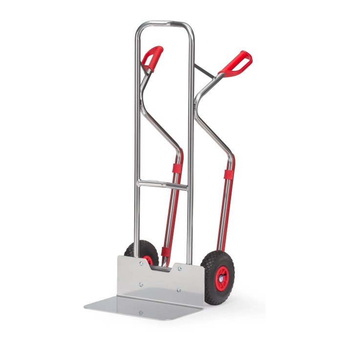 Fetra Aluminium steekwagen Luchtbanden 260 x 85 mm - 200 kg - Brede schep Fetra Aluminium steekwagen Luchtbanden 260 x 85 mm - 200 kg - Brede schep