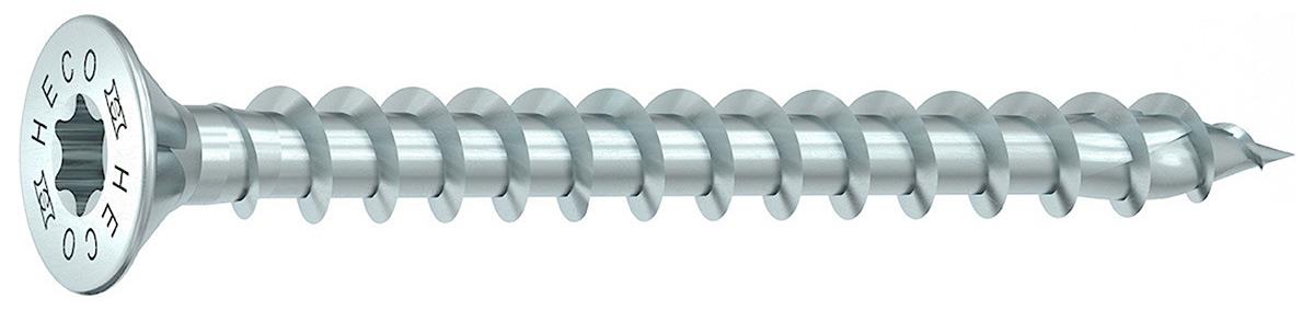 Heco Topix-Plus Vloerplaatschroeven 4,5x50mm - Platverzonken kop Hecodrive (200 stuks)
