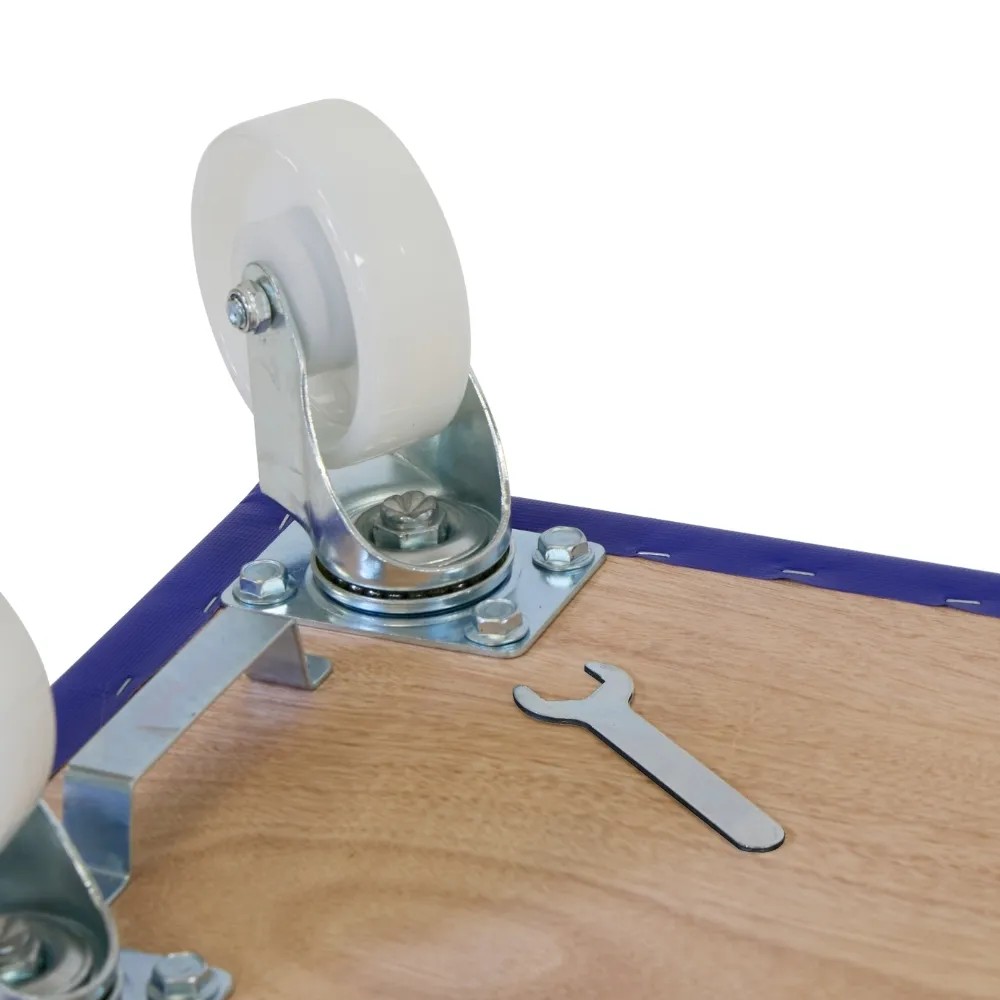 Meubelroller 2 x geremd nylon wiel 800mm x 600mm 400kg | FixMasters Meubelroller 2 x geremd nylon wiel 800mm x 600mm 400kg | FixMasters