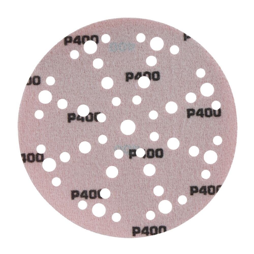 Radix Pro Schuurschijf Klittenband 150mm P400 - 49 stofgaten (50 stuks) Radix Pro Schuurschijf Klittenband 150mm P400 - 49 stofgaten (50 stuks)