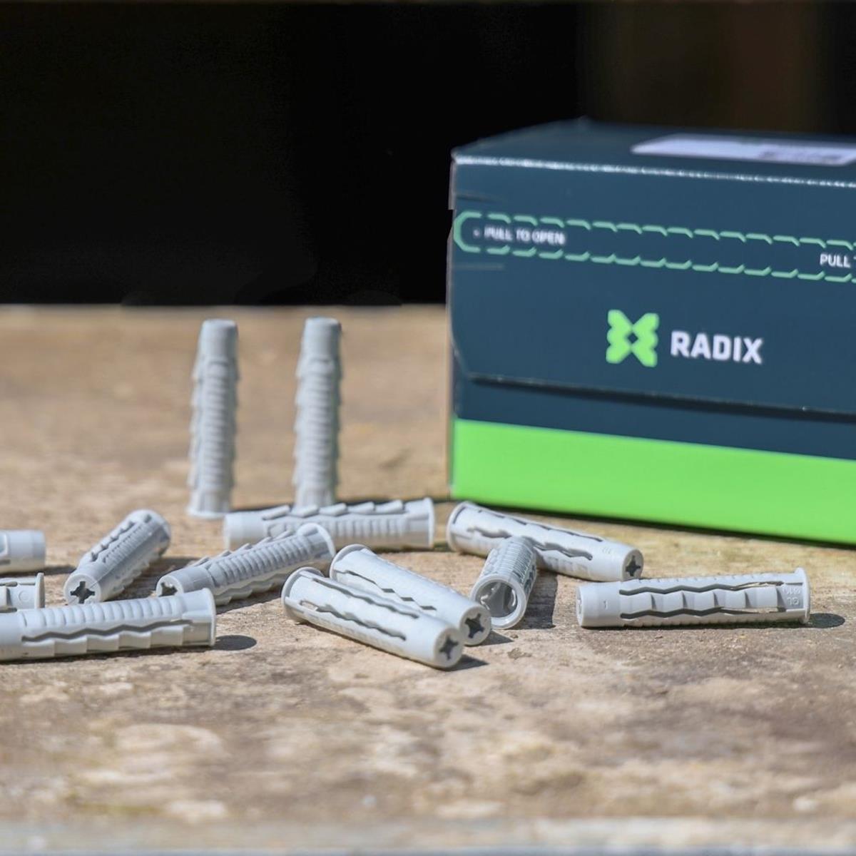 Radix fx Pro nylon pluggen 10 x 50mm | FixMasters