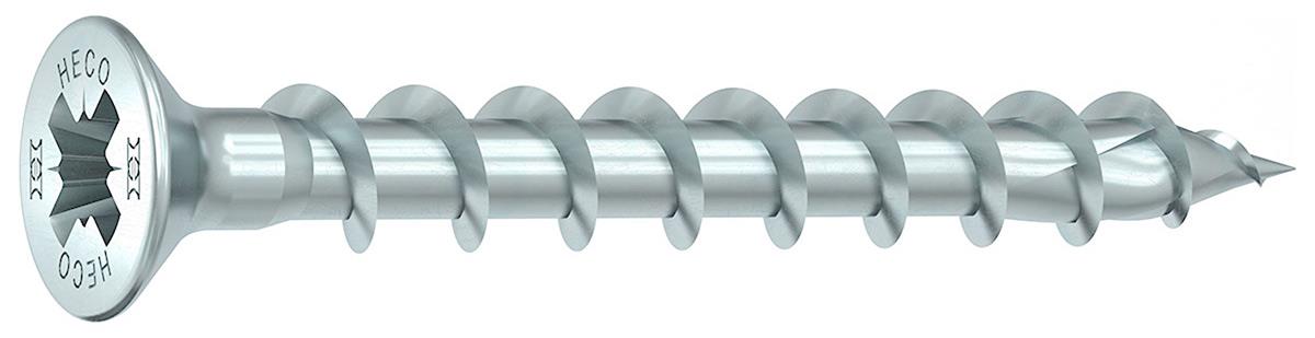 Heco Topix-Plus Beslagschroeven - Pozidrive platverzonken kop - 4,5x 40mm - Deeldraad (500 stuks) Heco Topix-Plus Beslagschroeven - Pozidrive platverzonken kop - 4,5x 40mm - Deeldraad (500 stuks)