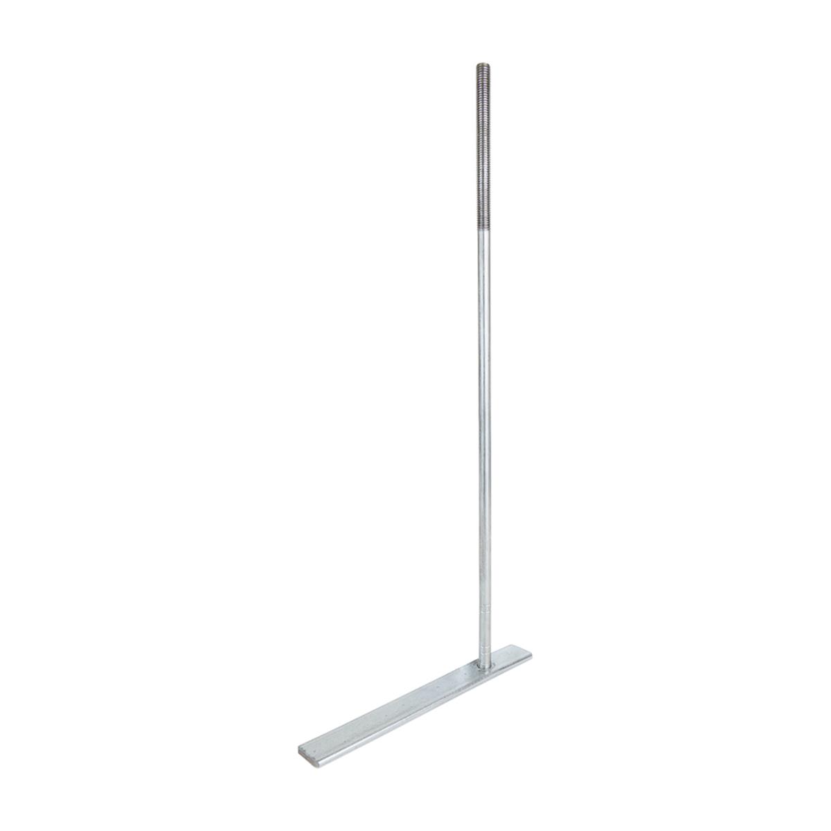 Muurplaatanker - M12 x 500 mm - met Plaat 230 mm