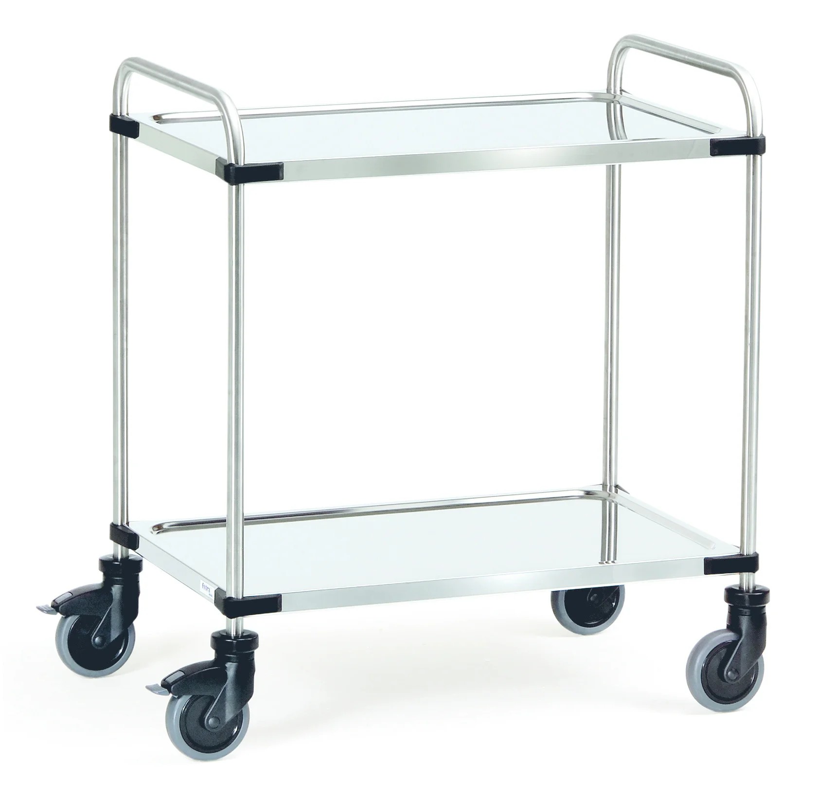 Fetra RVS serveerwagen laadvlak 800 x 500 mm - 80kg per etage Fetra RVS serveerwagen laadvlak 800 x 500 mm - 80kg per etage