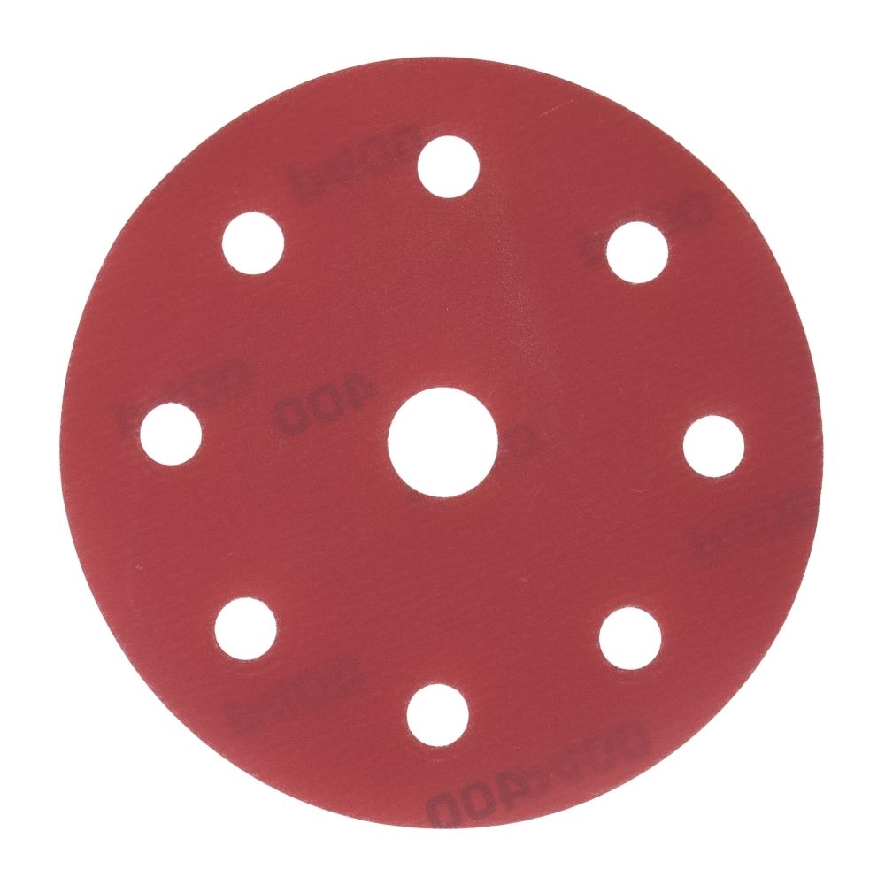 Radix Pro Schuurschijven Klittenband 125mm P400 - 9 stofgaten (50 stuks)
