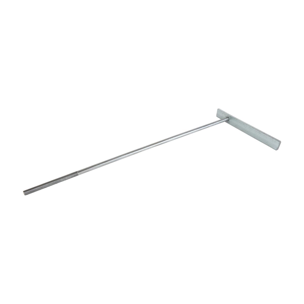 Muurplaatanker - M12 x 600 mm - met Plaat 230 mm Muurplaatanker - M12 x 600 mm - met Plaat 230 mm