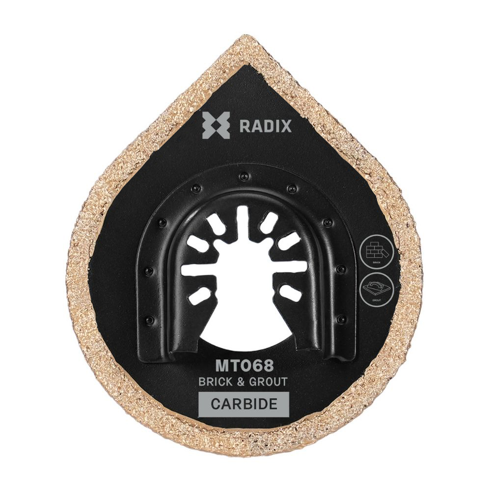 Radix - Multitool rasp - Carbide - 70x56mm - 30-40 Grit