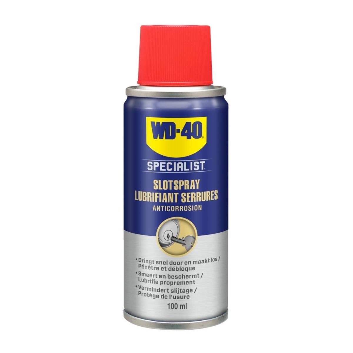 WD-40 Specialist Lock Spray slotspray (100ml) WD-40 Specialist Lock Spray slotspray (100ml)