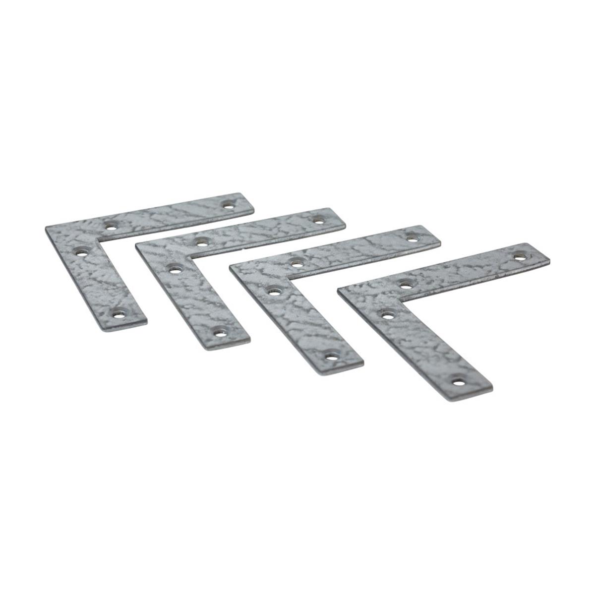 Verzinkte Raamhoek 70mm (Set van 4 stuks) Verzinkte Raamhoek 70mm (Set van 4 stuks)