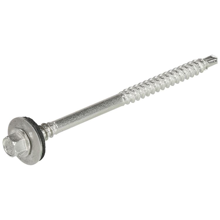 Sandwichpaneelschroef BP2 RVS A2 - 7,0/6,5 x 125mm - Voor hout - Voldraad (20 stuks) Sandwichpaneelschroef BP2 RVS A2 - 7,0/6,5 x 125mm - Voor hout - Voldraad (20 stuks)