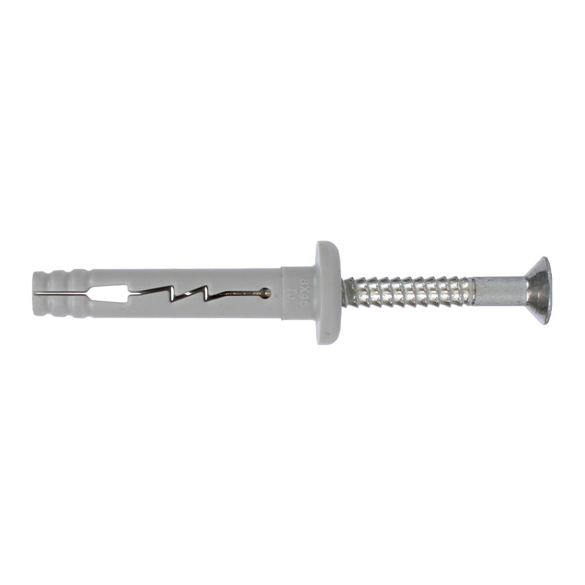 Radix - FX Pro - Nagelpluggen/Slagpluggen - Grote kraag - 8 x 45/10mm (100 stuks)