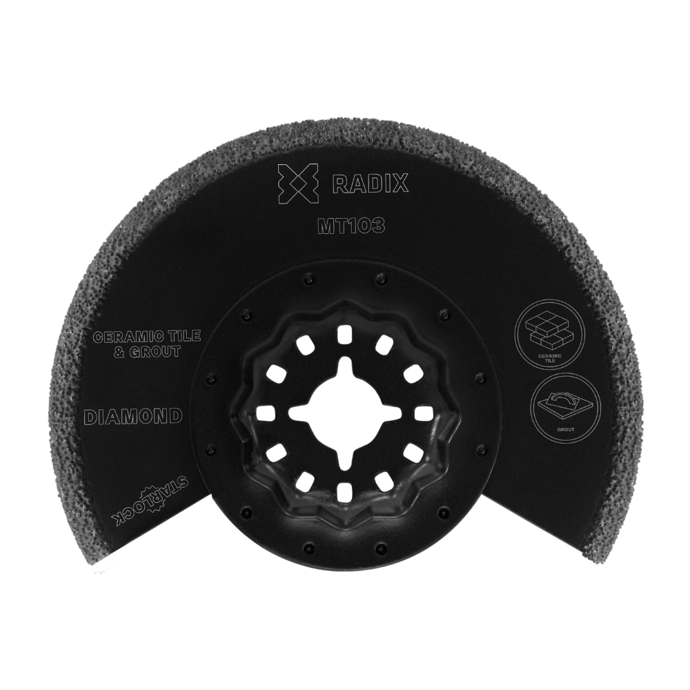 Radix Diamond Segmentzaagblad Multitool 90mm