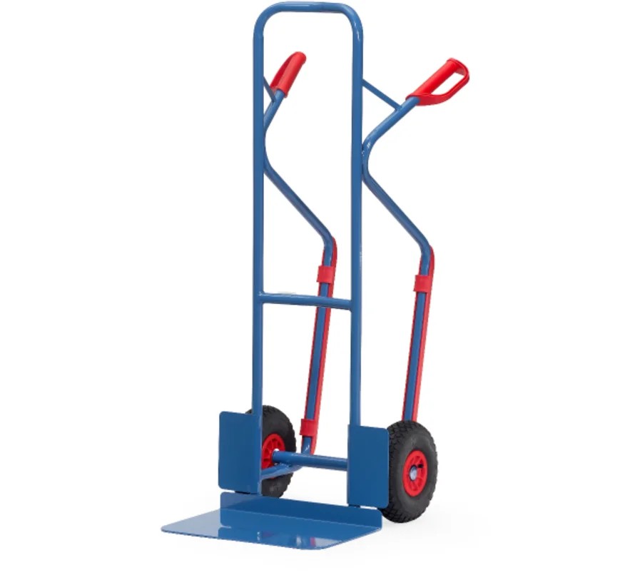 Fetra Steekwagen Luchtbanden 260 x 85 mm - 300 kg - Brede schep