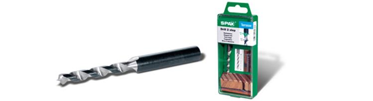 Spax Trappenboor voor Vlonderschroeven Spax Trappenboor voor Vlonderschroeven