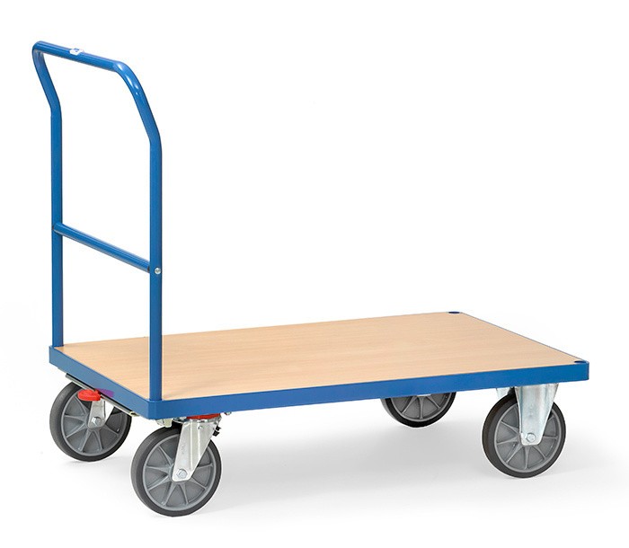 Fetra duwbeugelwagen laadvlak 850 x 500 mm - 500 kg