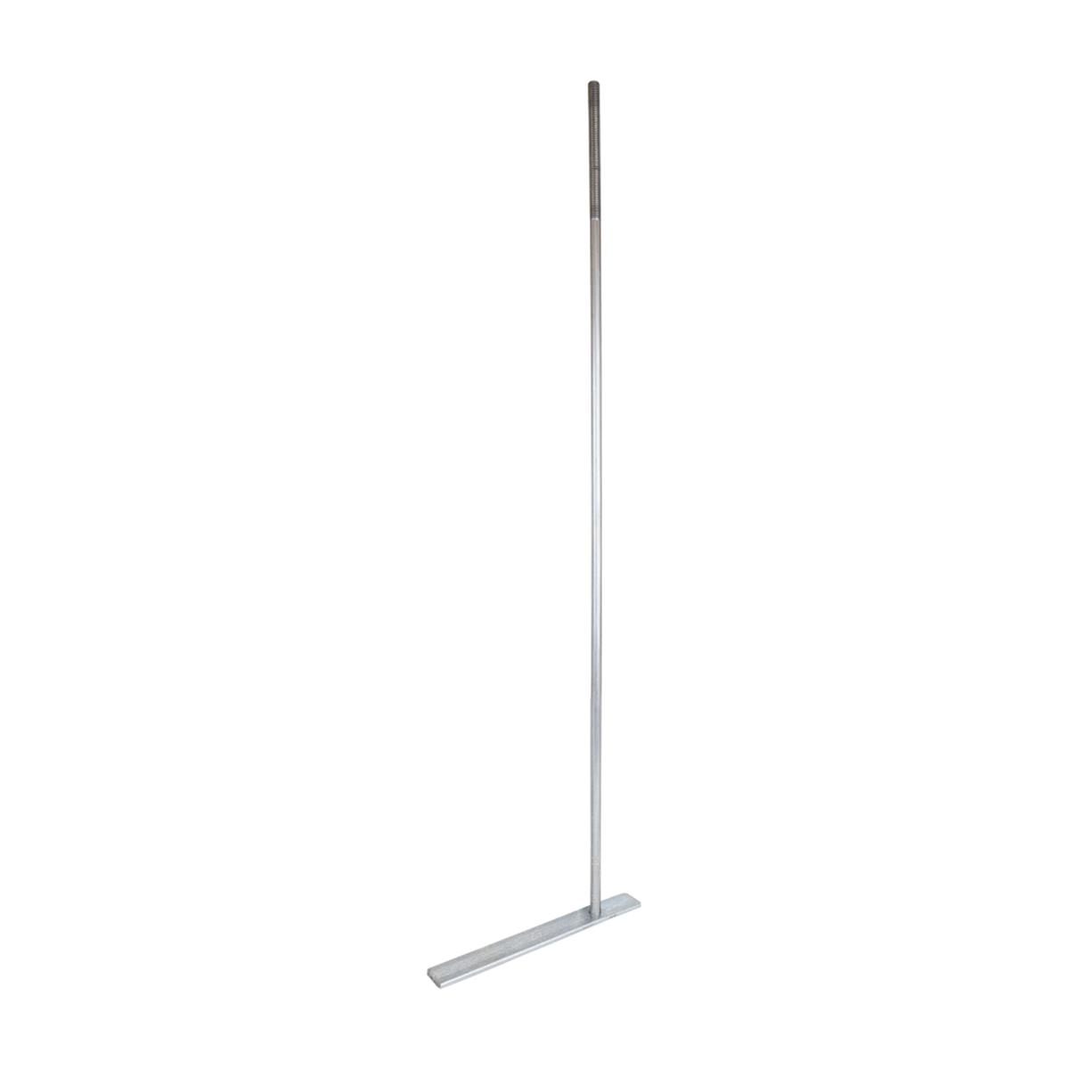 Muurplaatanker - M12 x 800 mm - met Plaat 230 mm