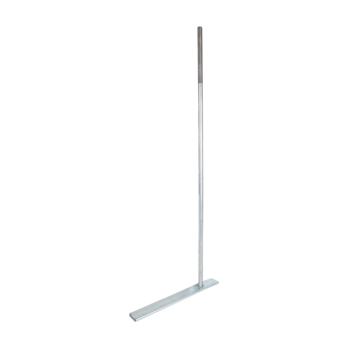 Muurplaatanker - M12 x 600 mm - met Plaat 230 mm