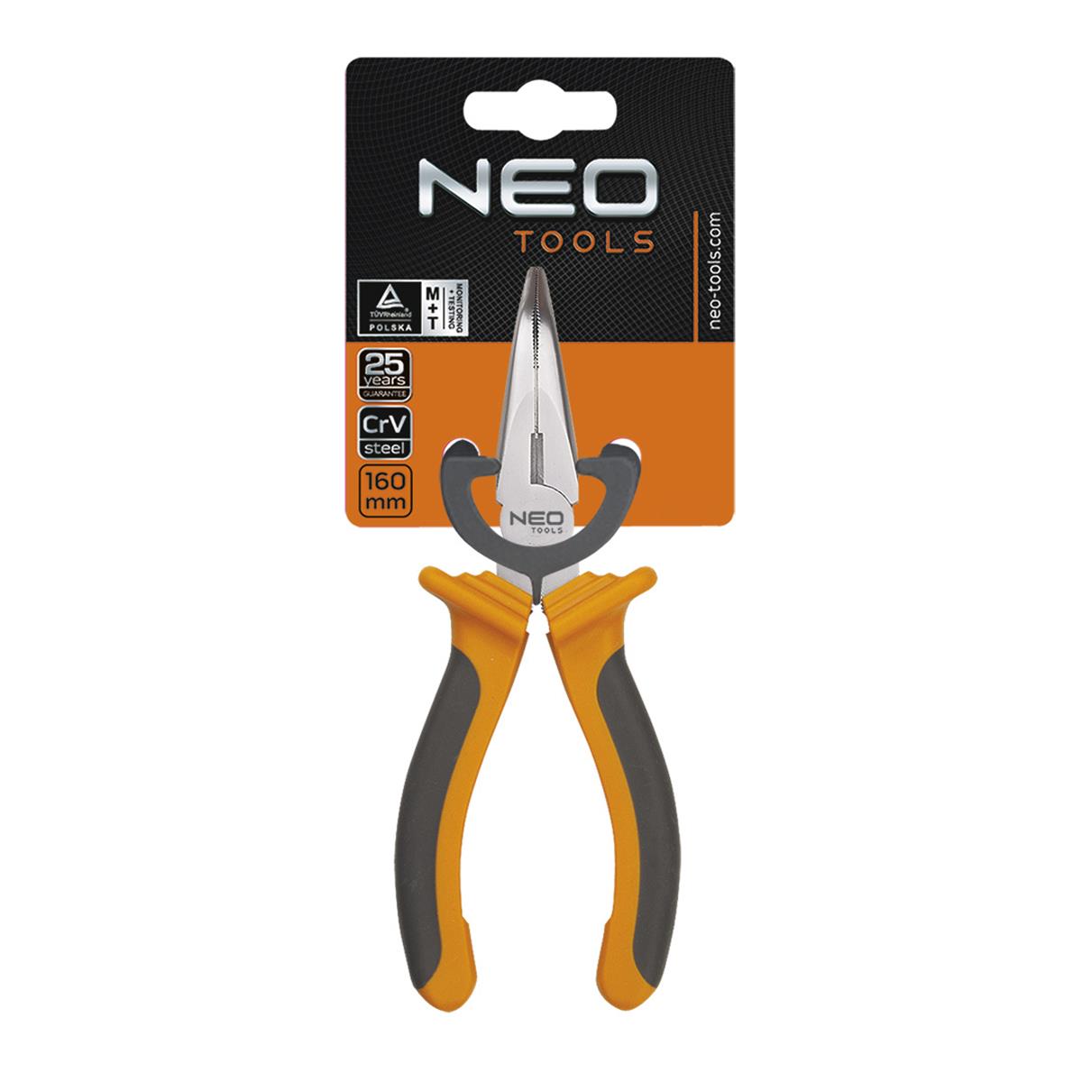 NEO - PRO - Punttang - 160mm Gebogen NEO - PRO - Punttang - 160mm Gebogen