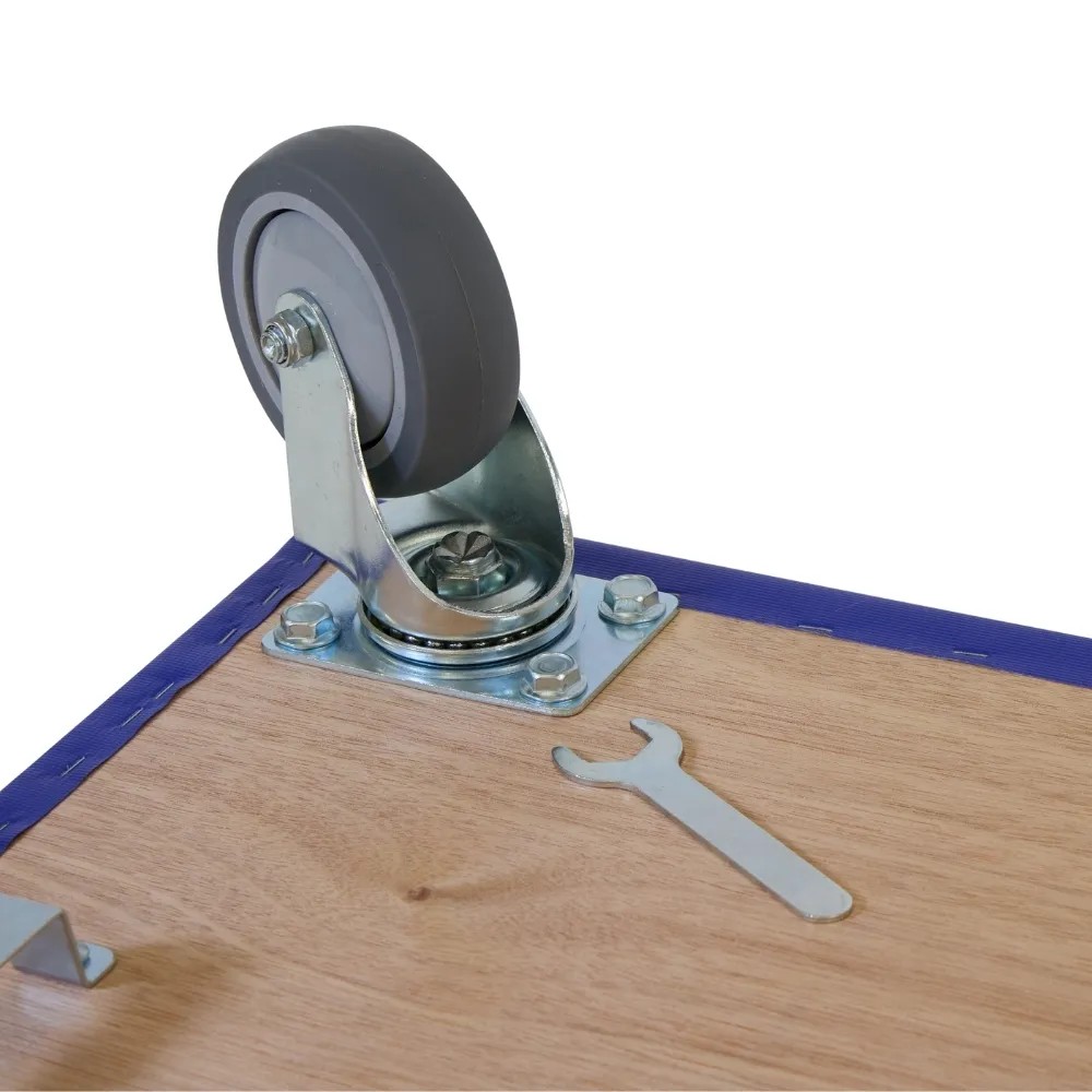 Meubelroller 2 x geremd TPR wiel 800mm x 600mm 350kg | FixMasters Meubelroller 2 x geremd TPR wiel 800mm x 600mm 350kg | FixMasters