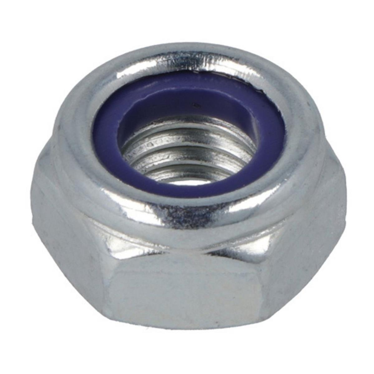 Hoenderdaal Fasteners - Borgmoer M10 DIN985 - Verzinkt - 200 stuks