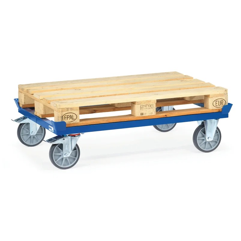 Fetra palletonderwagen - TPE wielen 1.210 x 810 mm - 750 kg Fetra palletonderwagen - TPE wielen 1.210 x 810 mm - 750 kg