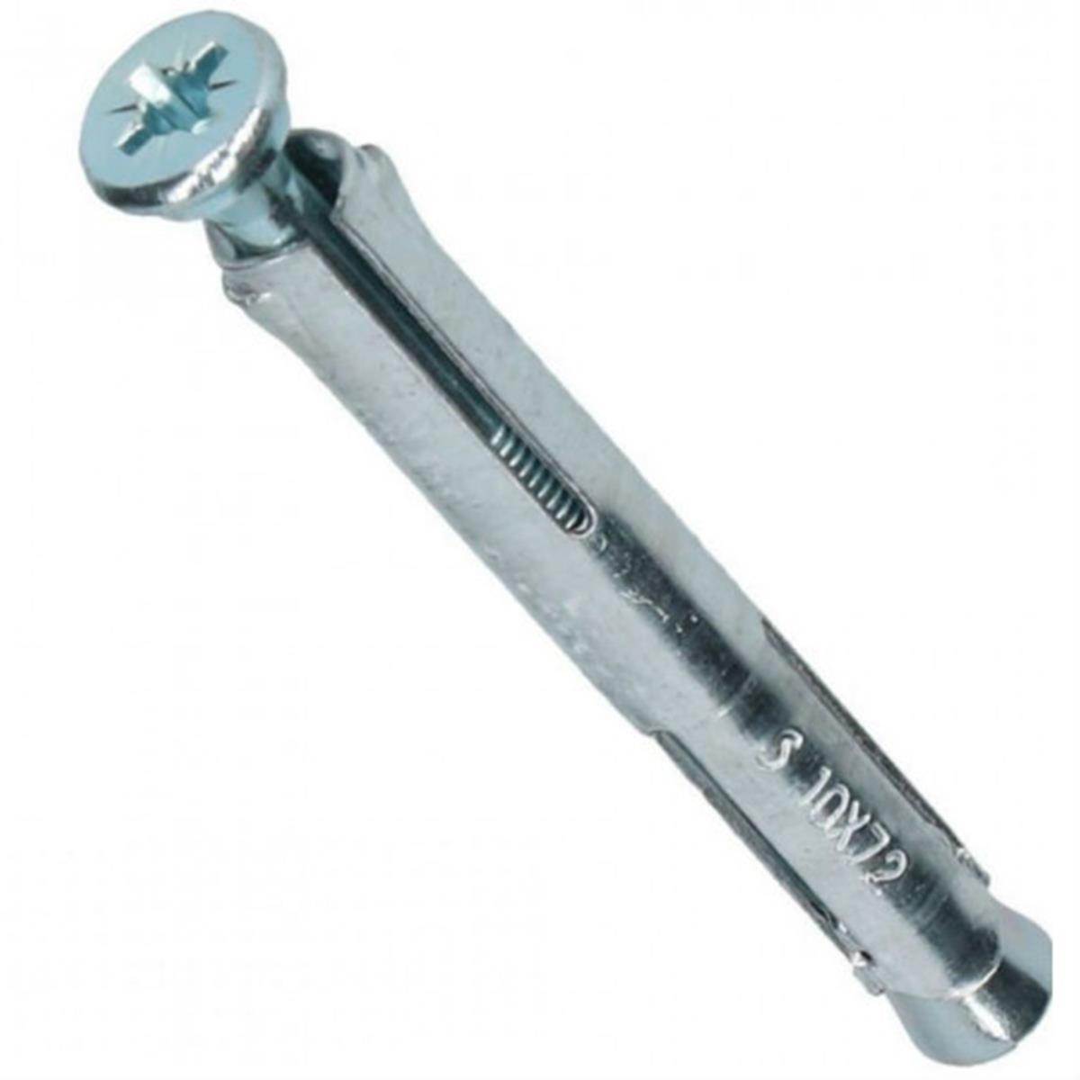 FIS Kozijnpluggen Pozidrive Platkop 10x92mm - Verzinkt (50st) FIS Kozijnpluggen Pozidrive Platkop 10x92mm - Verzinkt (50st)