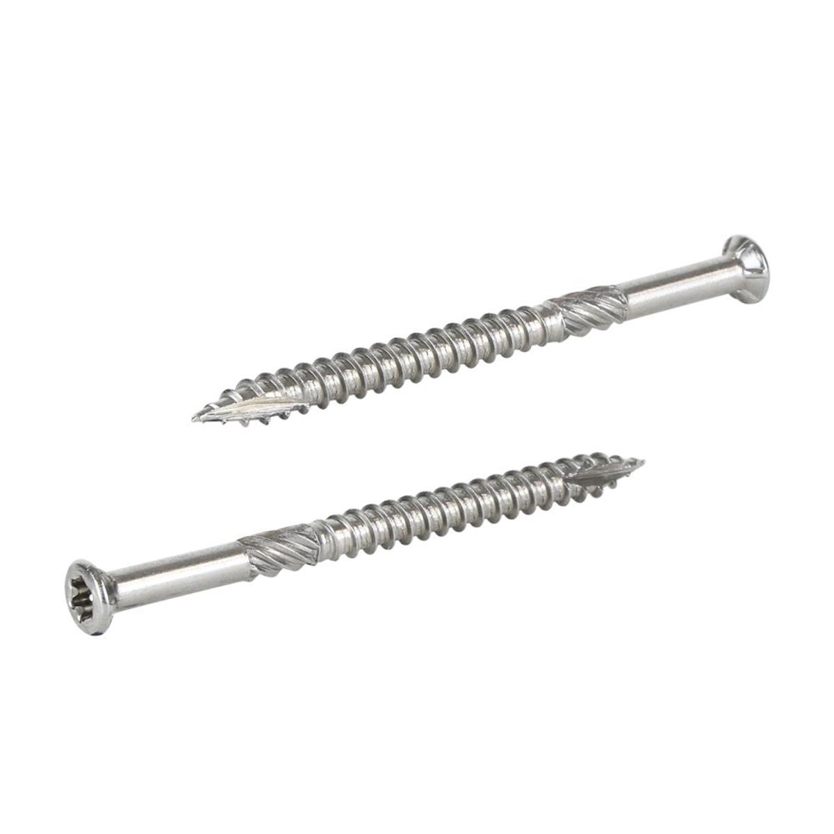 Radix - Vlonder - Tuinhout schroeven - Torx 5,0x70mm - T25 - RVS (100 stuks) Radix - Vlonder - Tuinhout schroeven - Torx 5,0x70mm - T25 - RVS (100 stuks)