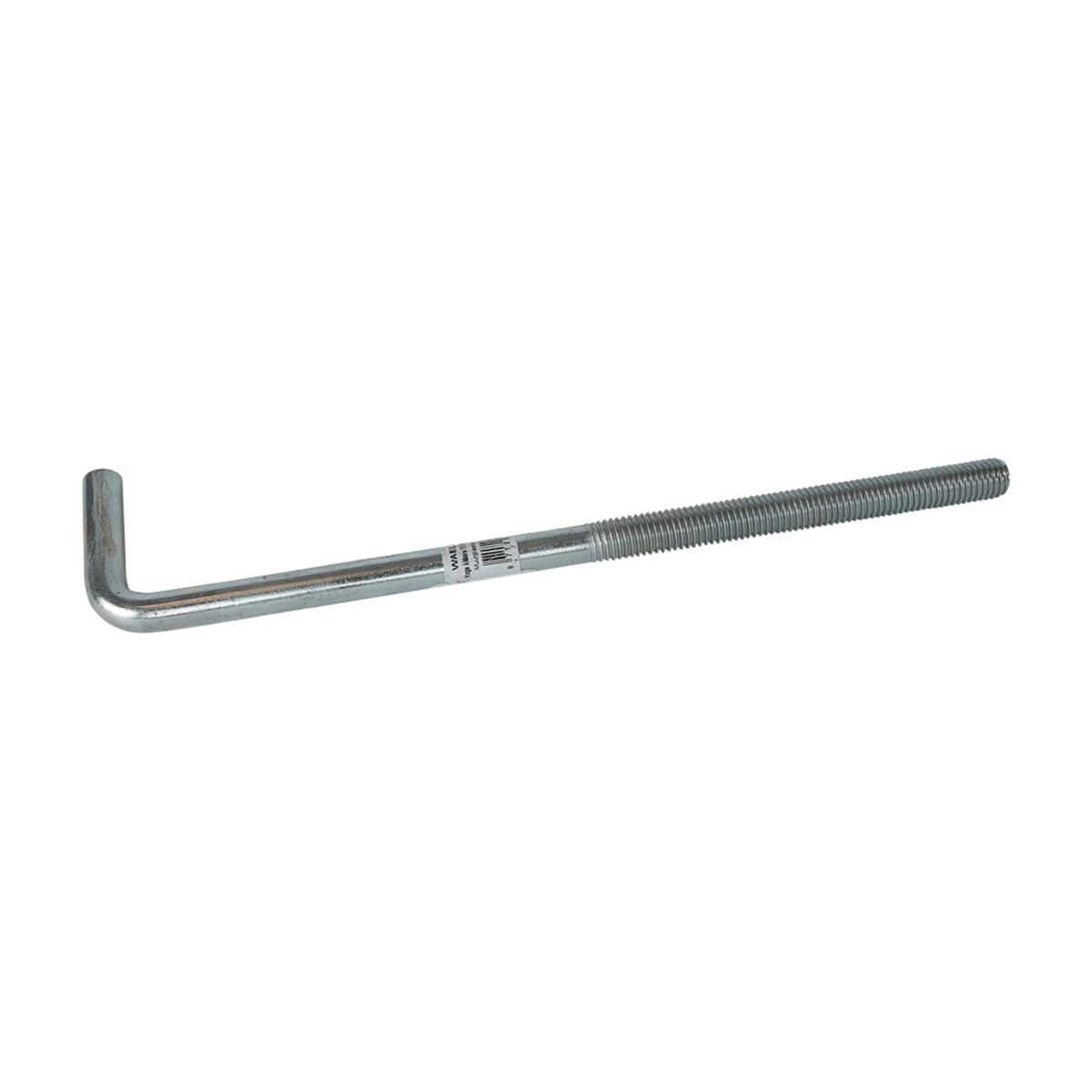 Muurplaatanker - M12 - 250 x 50 mm - Verzinkt