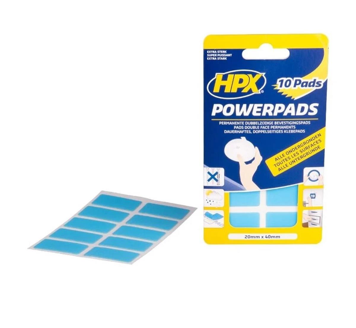 HPX - Dubbelzijdige Bevestigingspads - 20mm x 40mm (10 Stuks) HPX - Dubbelzijdige Bevestigingspads - 20mm x 40mm (10 Stuks)