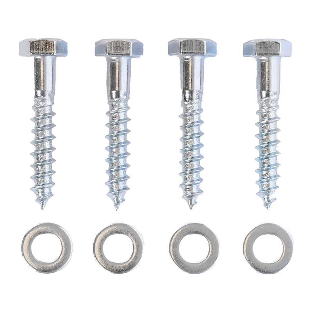 Montageset M6 - 4x Houtdraadbout - 4x Sluitring