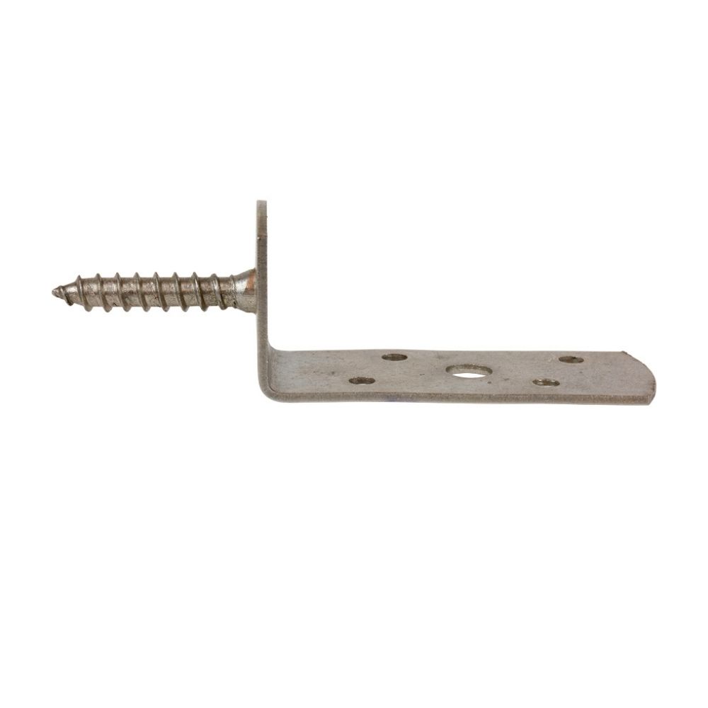 L-beslag / L-steun verhoogd met schroef RVS | FixMasters