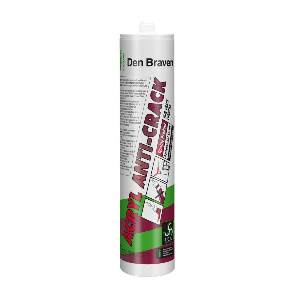 Zwaluw - Acryl Anti-crack - Wit - 310ml
