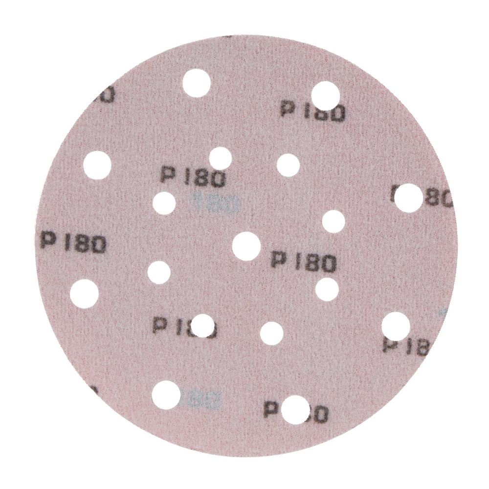 Radix Pro Schuurschijf Klittenband 150mm P180 - 17 stofgaten (50 stuks) Radix Pro Schuurschijf Klittenband 150mm P180 - 17 stofgaten (50 stuks)