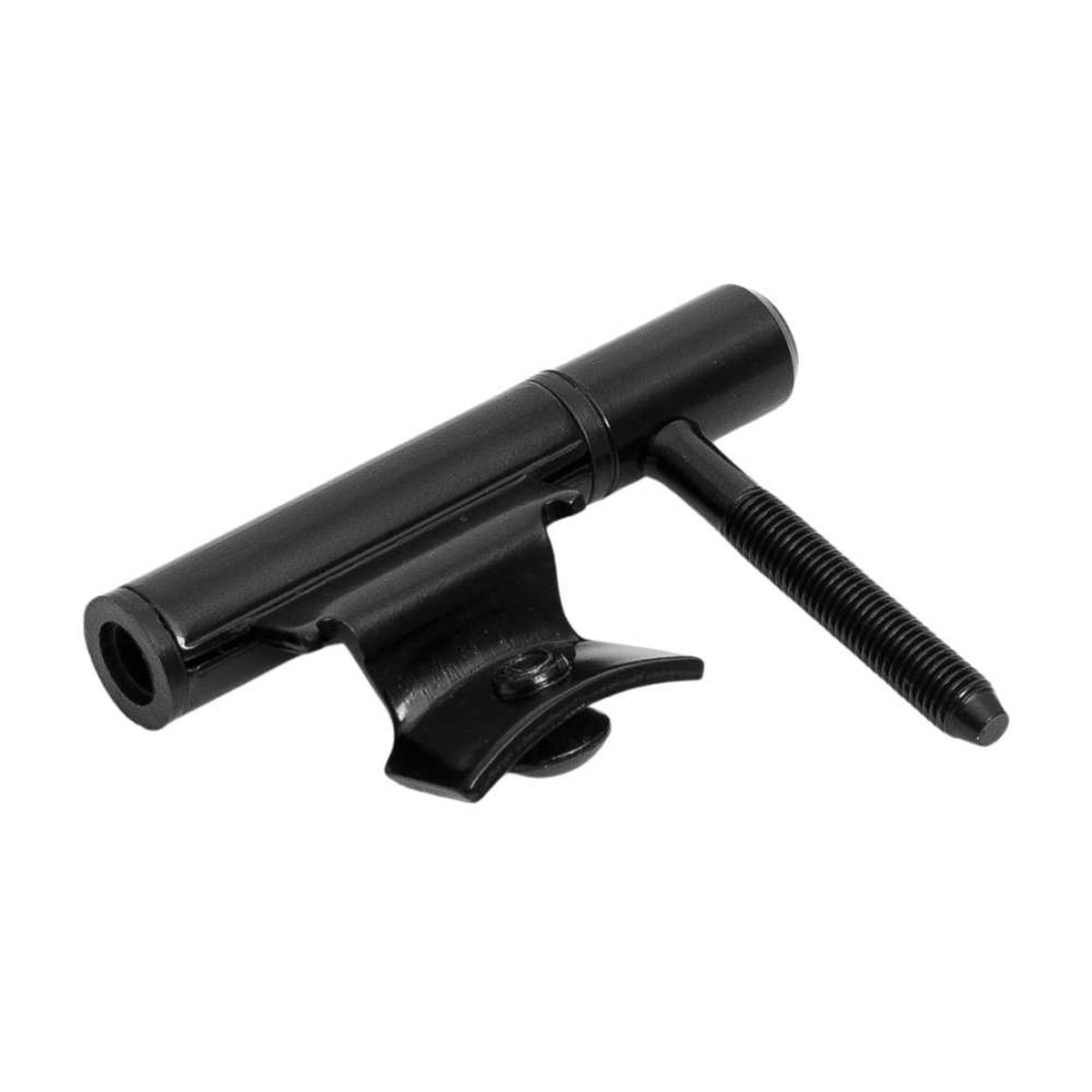 Inboorpaumelle - Ø14mm - Zwarte nylon ring - Voor houten deuren en metalen inmetselkozijnen - Staal - Zwart gecoat Inboorpaumelle - Ø14mm - Zwarte nylon ring - Voor houten deuren en metalen inmetselkozijnen - Staal - Zwart gecoat