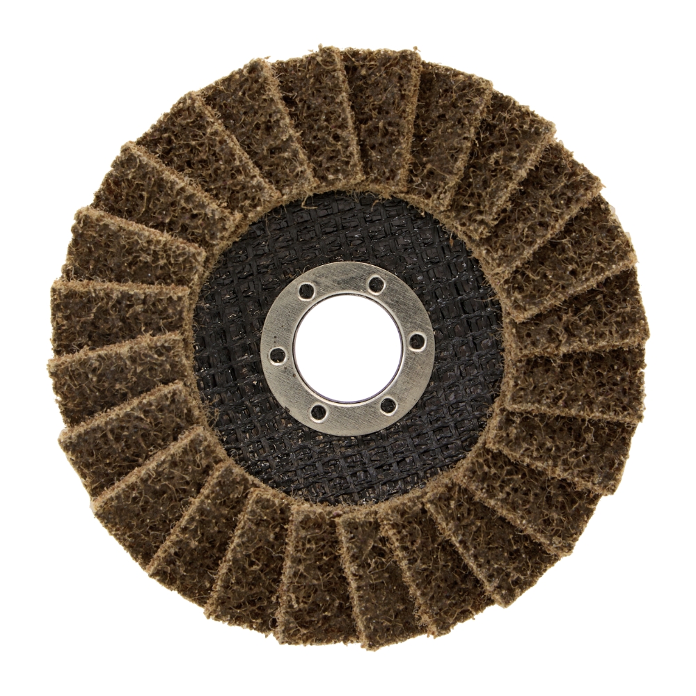 Radix - Lamellenschijf Non-woven - Polijstschijf Inox/Staal/Aluminium - 125 x 22,23 mm - Grof