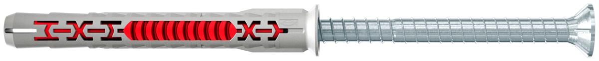 Fischer - Constructieplug - DuoXpand - 10 x 80 T - Verzonken kop (10 stuks)
