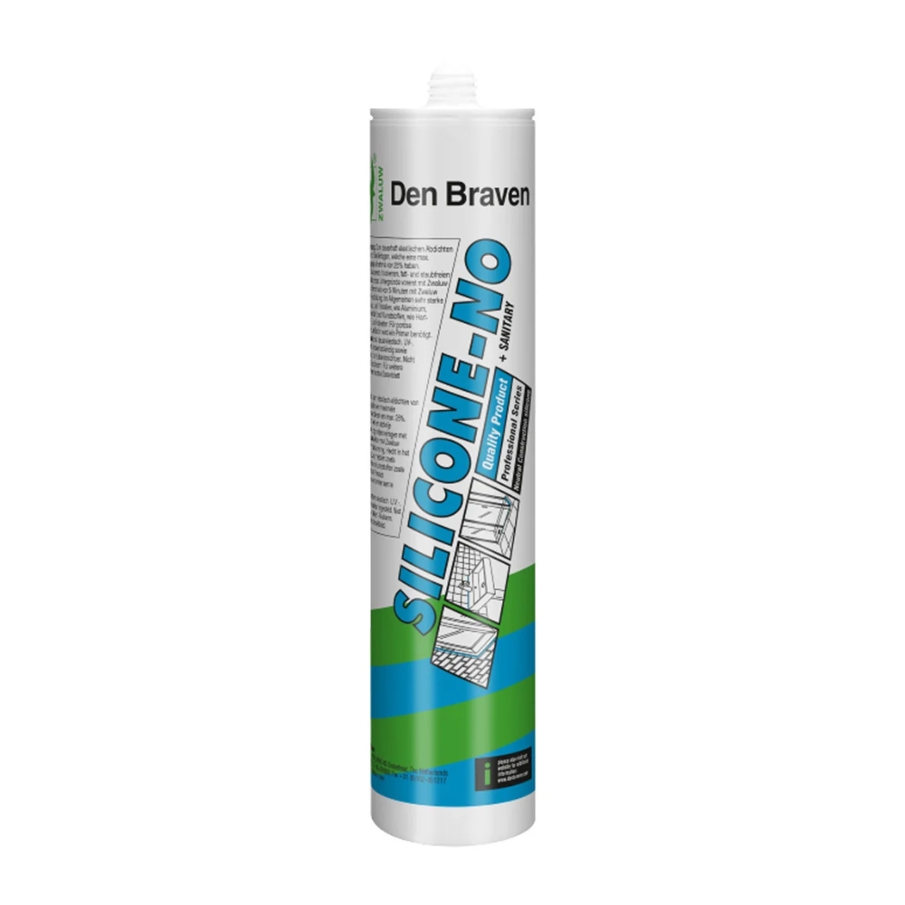 Zwaluw - Silicone - NO sanitairkit - 310 ml - Transparant