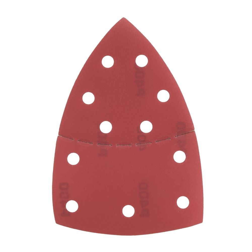 Radix Pro schuurpapier 100x150mm P400 met 11 stofgaten - 10 stuks Radix Pro schuurpapier 100x150mm P400 met 11 stofgaten - 10 stuks
