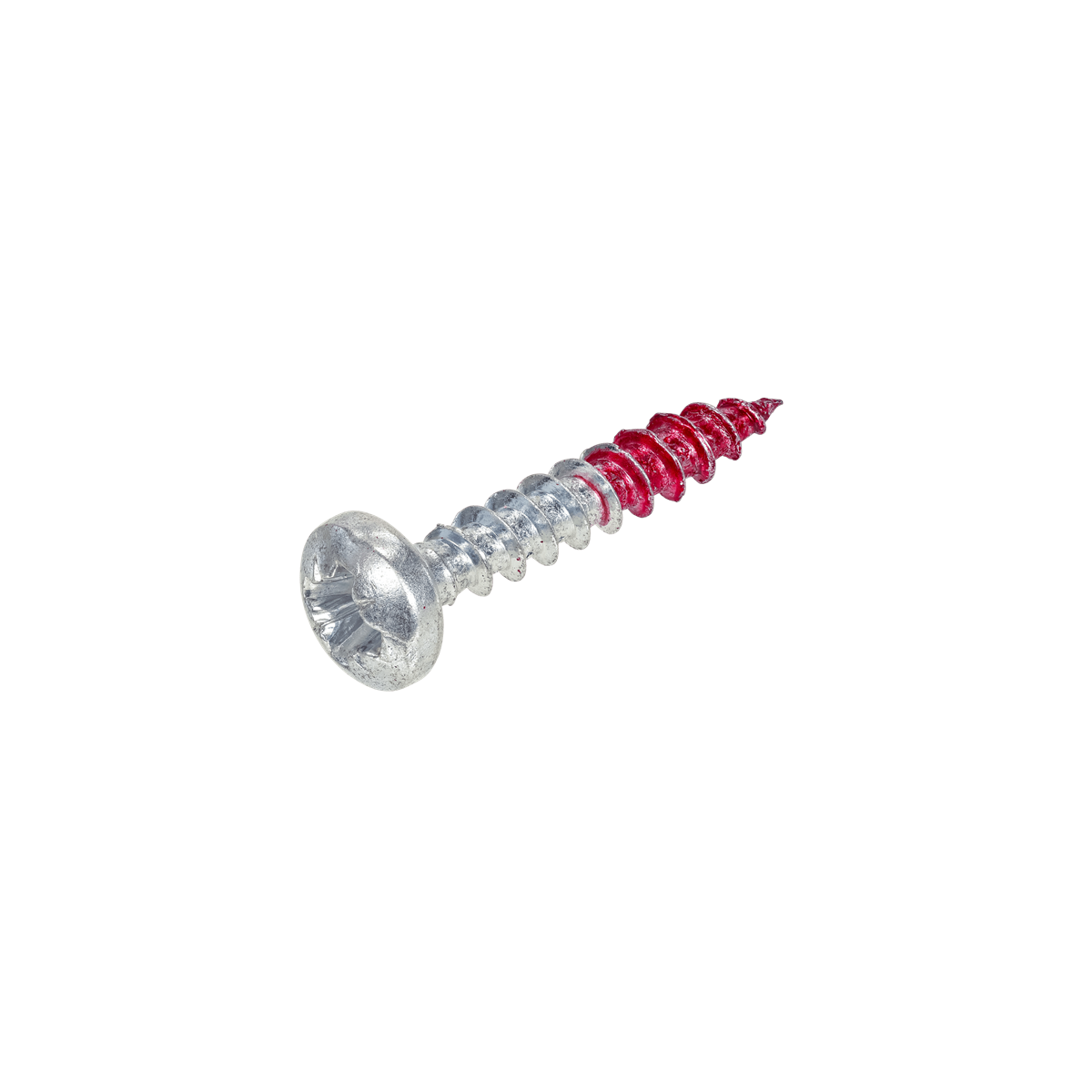 Rotadrill Unischroef Pozidrive 2 - Cilinderkop 4x20mm - Verzinkt voldraad (200 stuks)