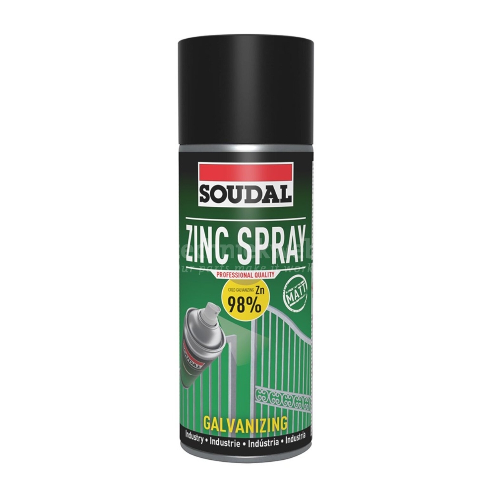 Soudal - Zinkspray - Mat Soudal - Zinkspray - Mat
