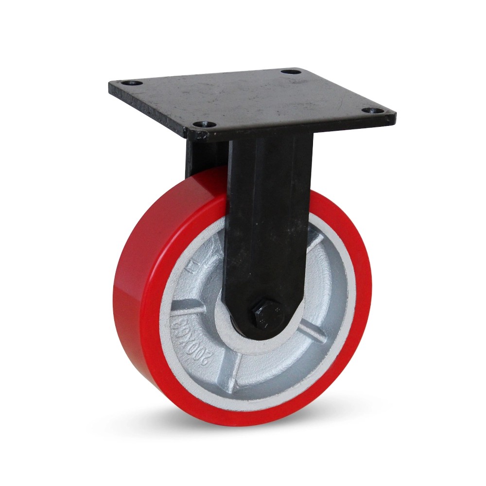 PU extra zwaarlast bokwiel - 200mm - 1400kg PU extra zwaarlast bokwiel - 200mm - 1400kg