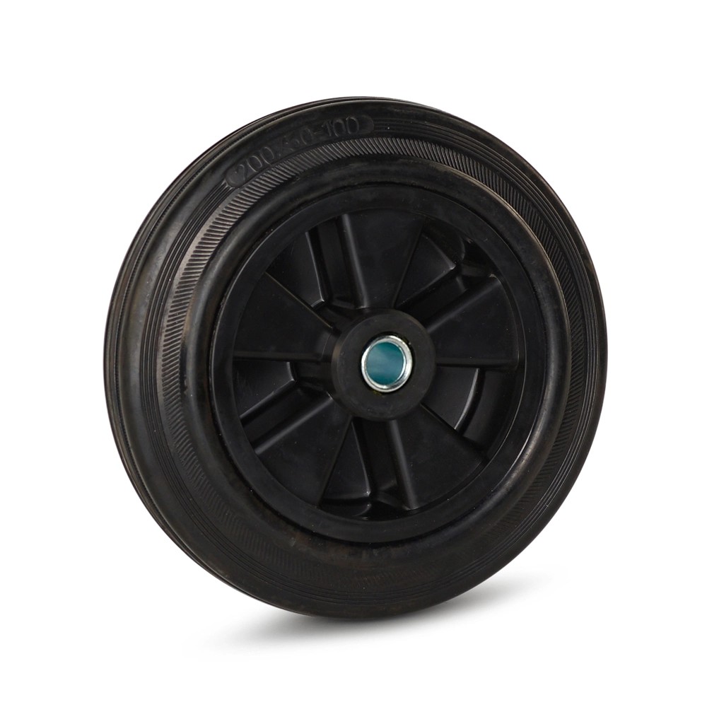 Rubber wiel - 250mm - 250kg Rubber wiel - 250mm - 250kg