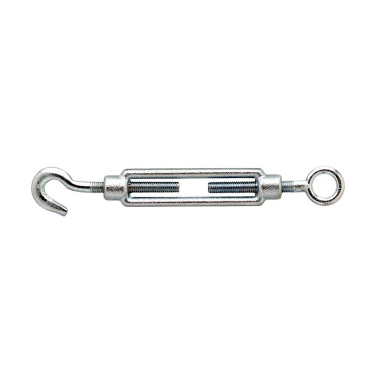 Spanschroef DIN 1480 - Haak-oog uitvoering - 8mm verzinkt Spanschroef DIN 1480 - Haak-oog uitvoering - 8mm verzinkt