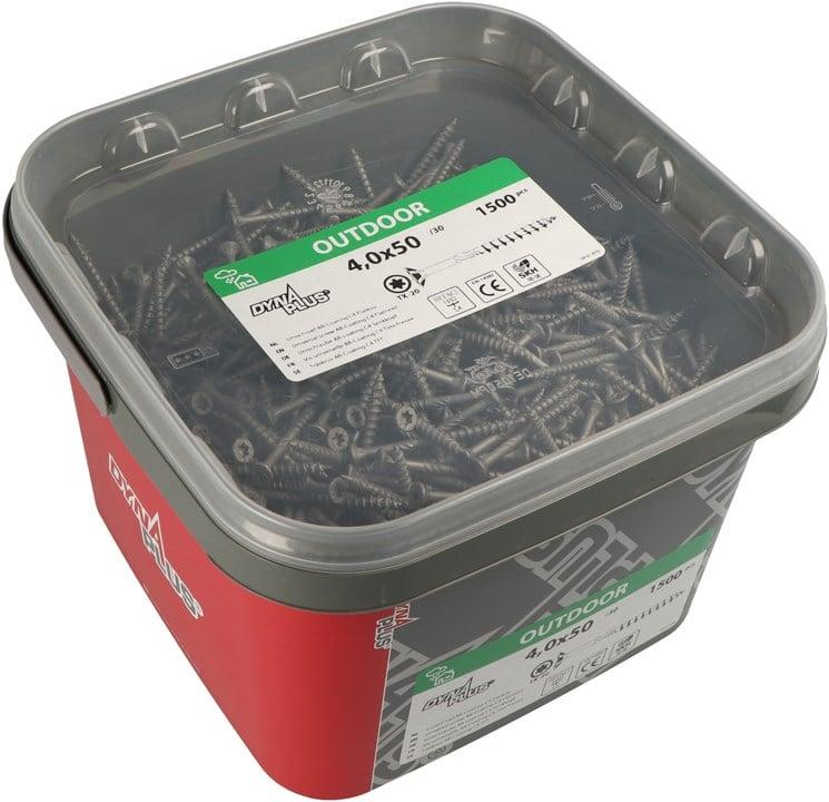 Dynaplus - Unischroeven - Torx 20 platkop - 4 x 40mm/24 - AR-Coating (2000 stuks) Dynaplus - Unischroeven - Torx 20 platkop - 4 x 40mm/24 - AR-Coating (2000 stuks)